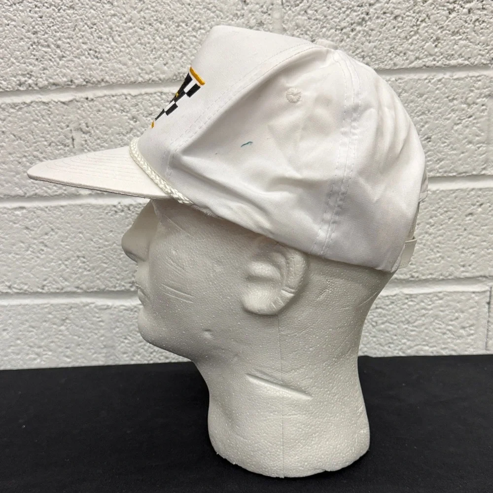 Pyroil White Racing Cap vintage NSCAR - Picture 7 of 10